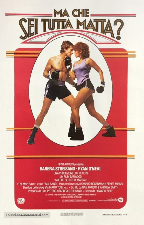 The Main Event - Italian Movie Poster