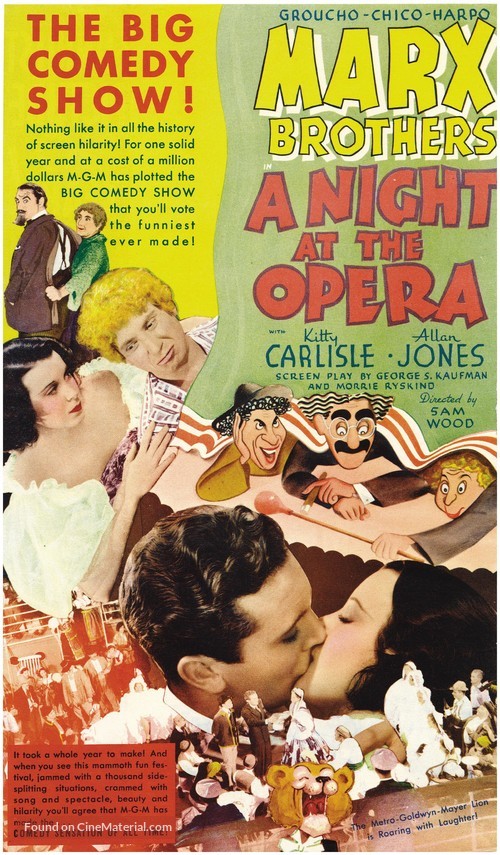 A Night at the Opera - poster