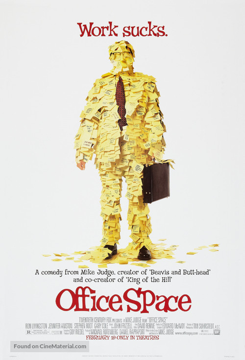 Office Space - Advance movie poster