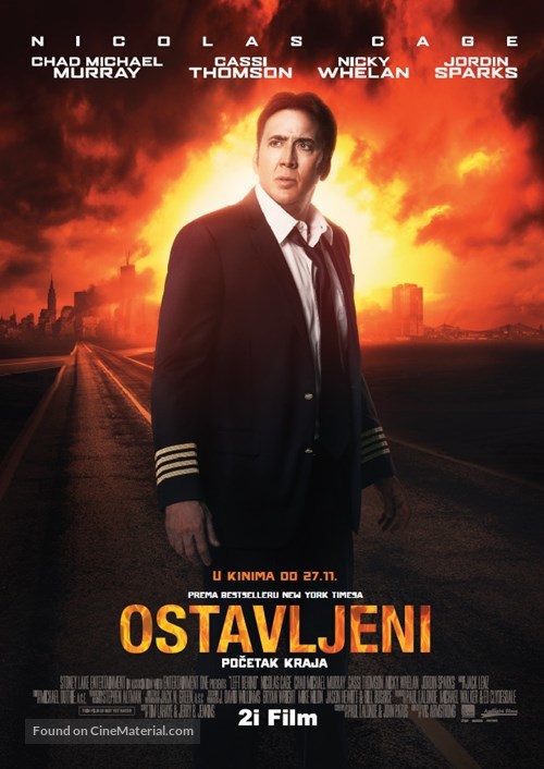 Left Behind - Croatian Movie Poster