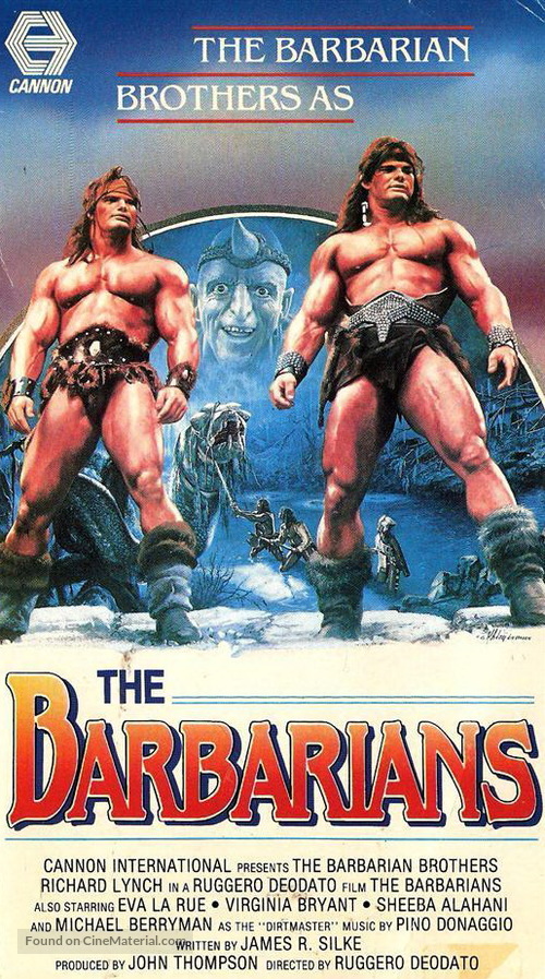 The Barbarians - Dutch Movie Cover