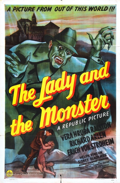 The Lady and the Monster - Movie Poster