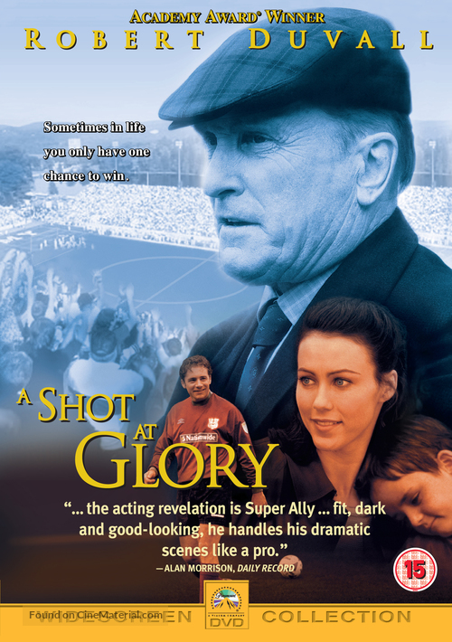 A Shot at Glory - British DVD movie cover