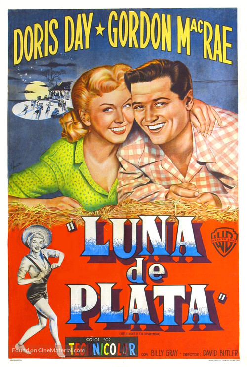 By the Light of the Silvery Moon - Argentinian Movie Poster