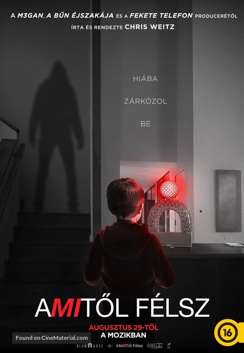 Afraid - Hungarian Movie Poster