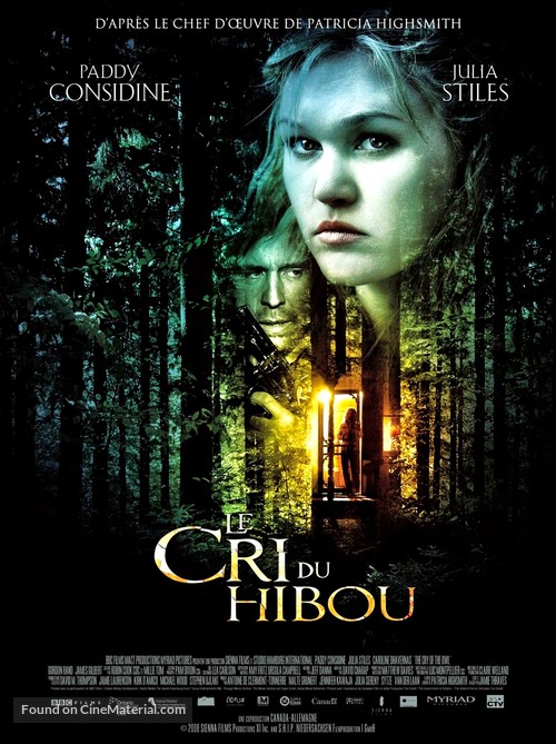 Cry of the Owl - French Movie Poster