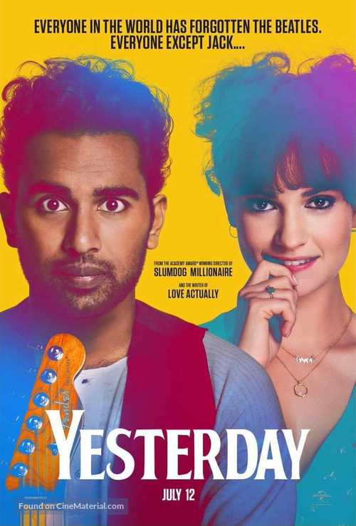 Yesterday - Indian Movie Poster