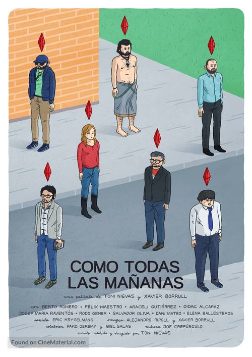 Como todas las ma&ntilde;anas - Spanish Movie Poster