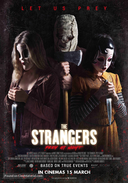 The Strangers: Prey at Night - Malaysian Movie Poster