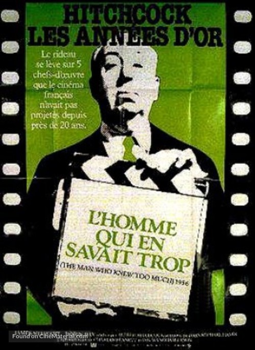 The Man Who Knew Too Much - French Movie Poster