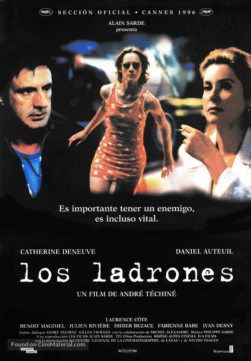 Les voleurs - Spanish Movie Poster