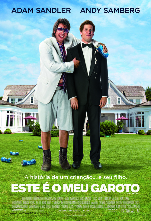 That&#039;s My Boy - Brazilian Movie Poster