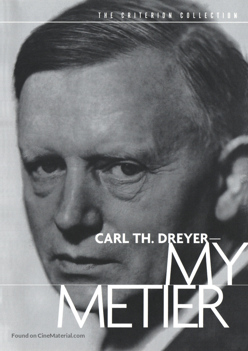 Carl Th. Dreyer: Min metier - DVD movie cover