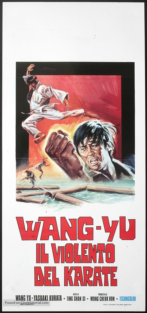 Ying xiong ben se - Italian Movie Poster