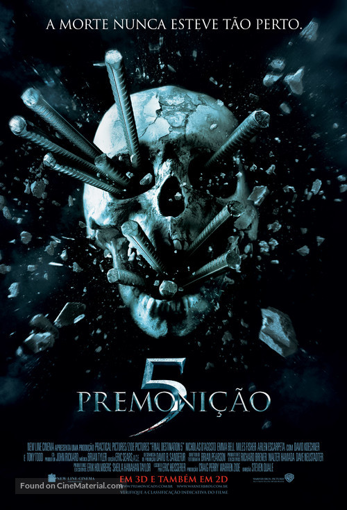 Final Destination 5 - Brazilian Movie Poster