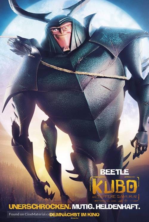 Kubo and the Two Strings - German Movie Poster