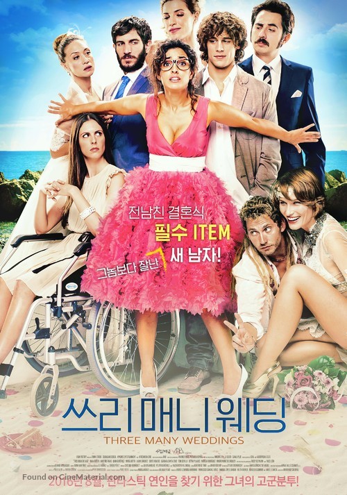 Tres bodas de m&aacute;s - South Korean Movie Poster