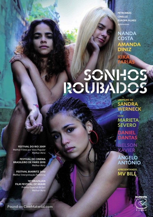 Sonhos Roubados - Brazilian DVD movie cover