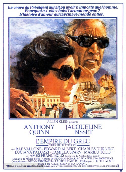 The Greek Tycoon - French Movie Poster