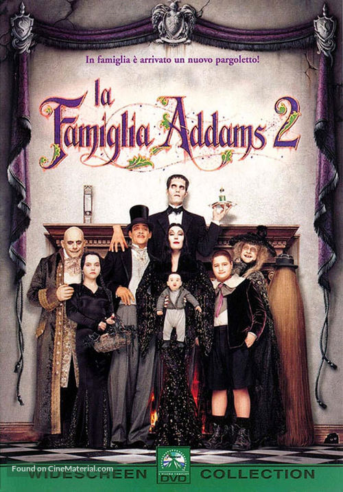 Addams Family Values - Italian DVD movie cover