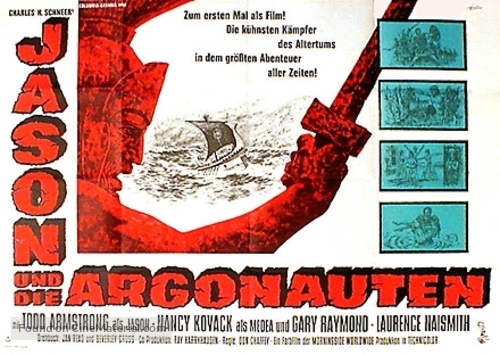 Jason and the Argonauts - German Movie Poster