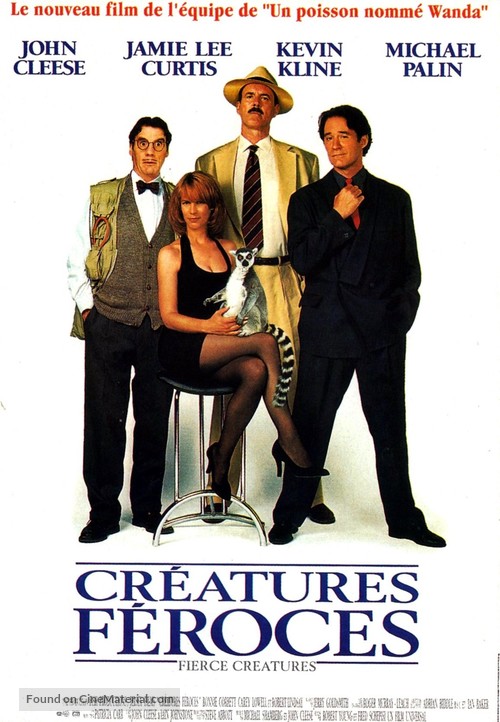 Fierce Creatures - French Movie Poster