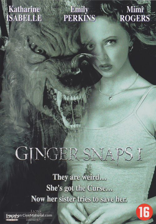 Ginger Snaps - Dutch DVD movie cover