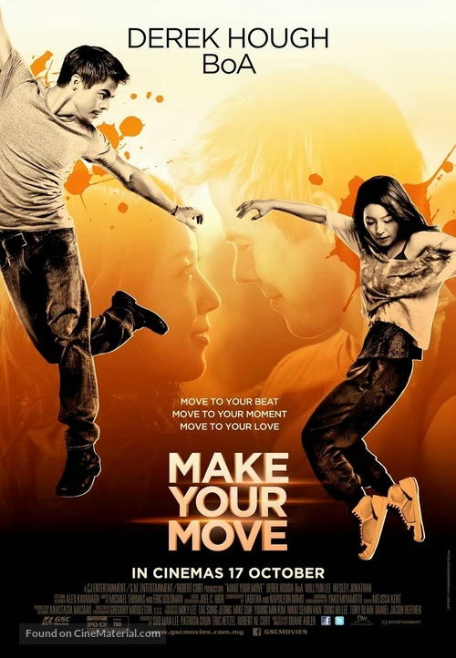 Make Your Move - Malaysian Movie Poster