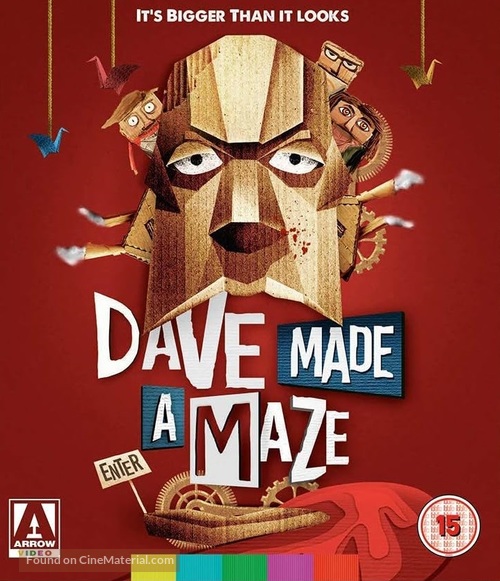 Dave Made a Maze - British Movie Cover