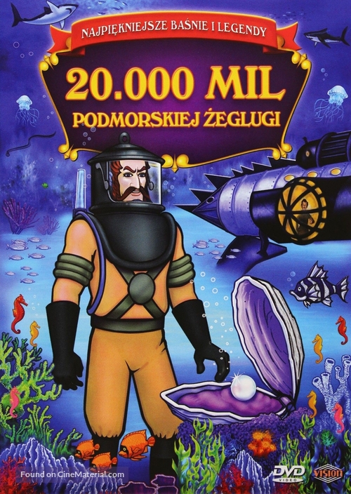 20,000 Leagues Under the Sea - Polish Movie Cover