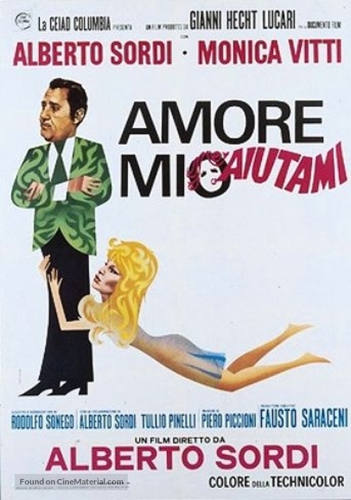 Amore mio aiutami - Italian Movie Poster