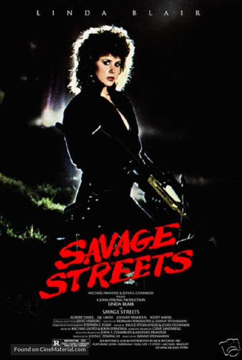 Savage Streets - Movie Poster