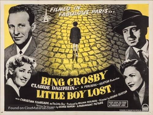 Little Boy Lost - British Movie Poster