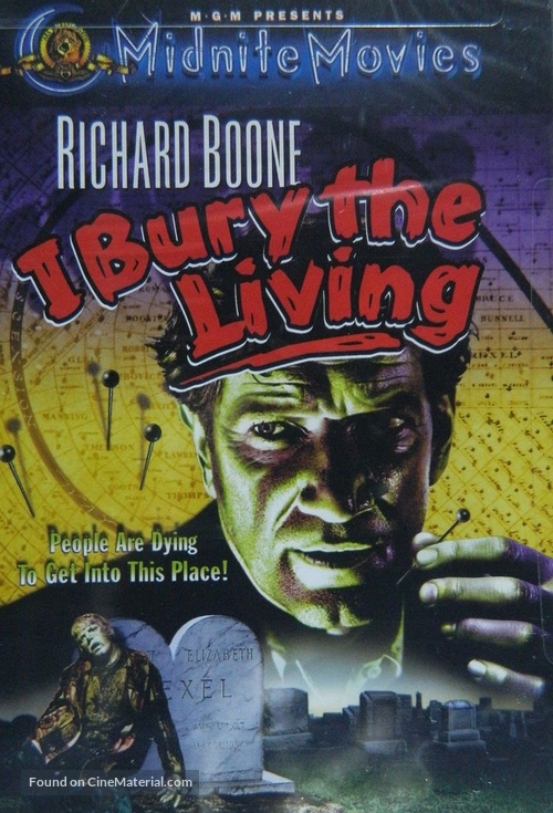 I Bury the Living - DVD movie cover