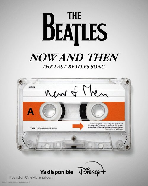 Now and Then, the Last Beatles Song - Argentinian Movie Poster