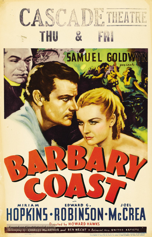 Barbary Coast - Movie Poster