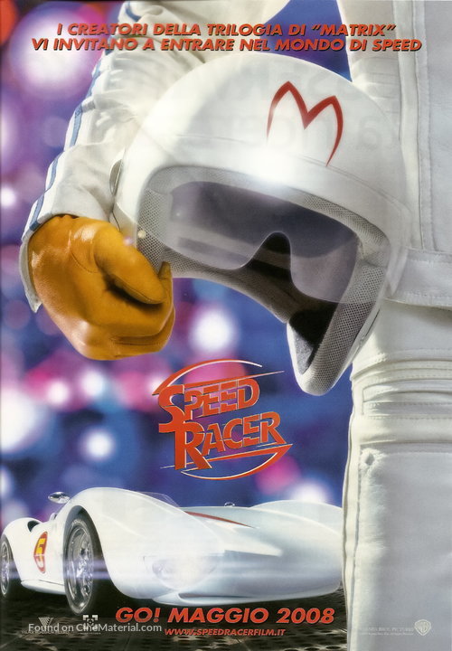 Speed Racer - Italian Movie Poster