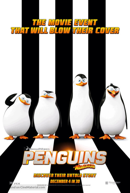 Penguins of Madagascar - Thai Movie Poster
