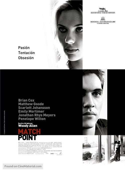 Match Point - Spanish Movie Poster
