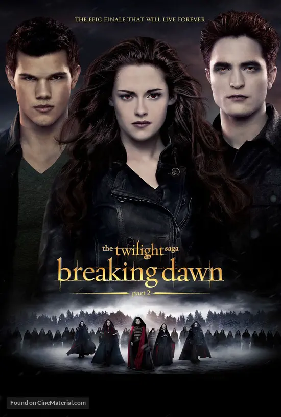 The Twilight Saga: Breaking Dawn - Part 2 - Movie Cover