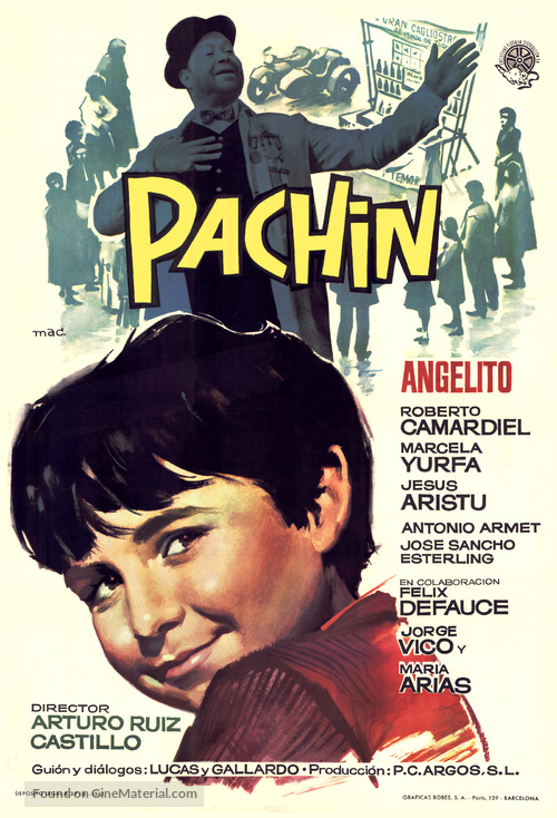 Pach&iacute;n - Spanish Movie Poster