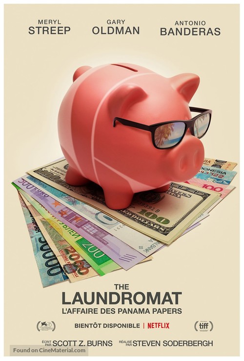 The Laundromat - French Movie Poster