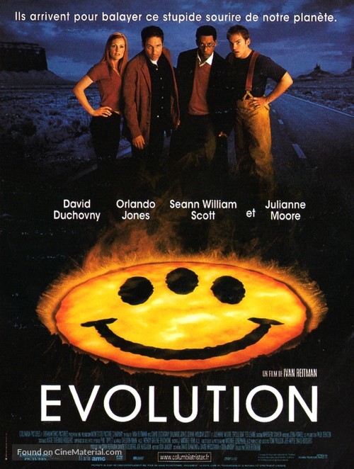 Evolution - French Movie Poster