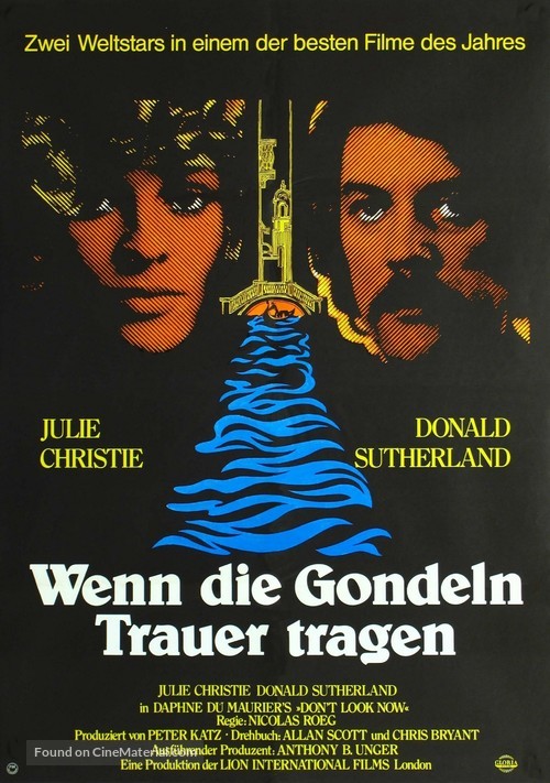 Don&#039;t Look Now - German Movie Poster
