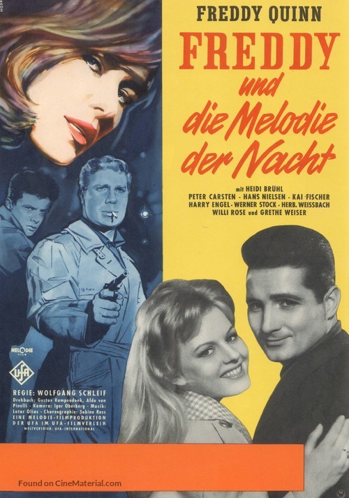 Freddy und die Melodie der Nacht - German Movie Poster