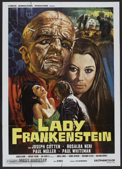 La figlia di Frankenstein - Italian Movie Poster