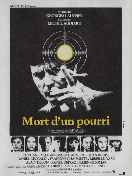 Mort d&#039;un pourri - French Movie Poster