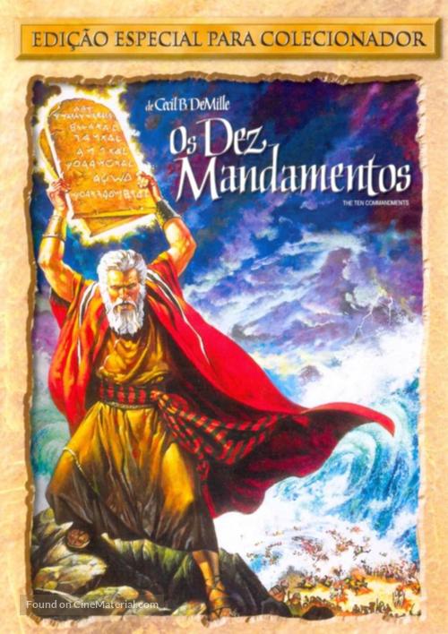 The Ten Commandments - Brazilian Movie Cover