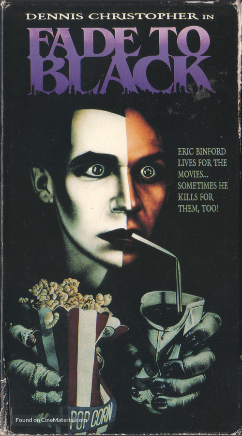 Fade to Black - VHS movie cover