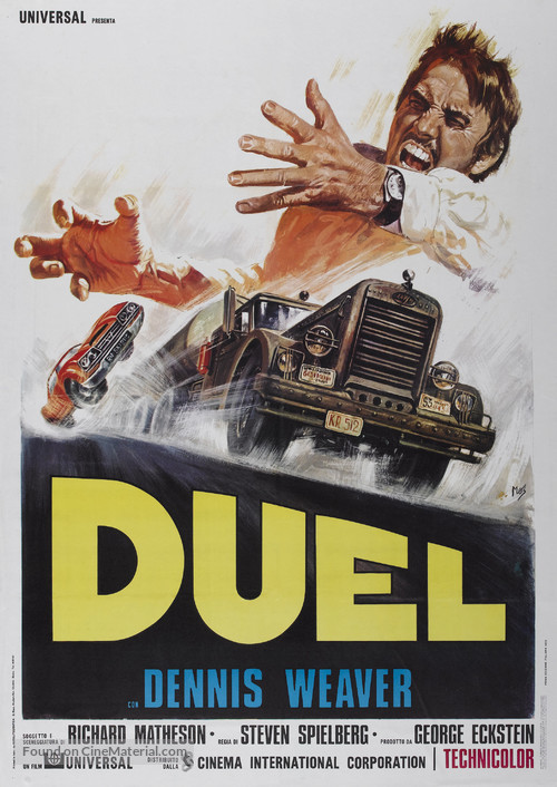 Duel - Italian Movie Poster